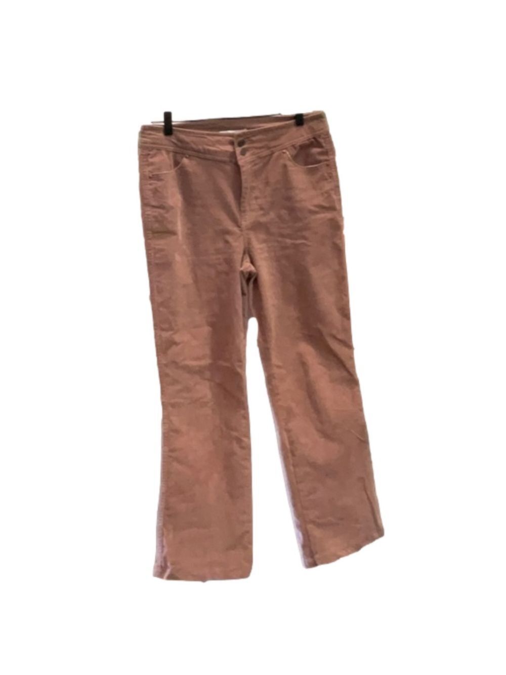 Celebrity pink W31” (sz13) tan/brown lightweight  corduroy flare pants